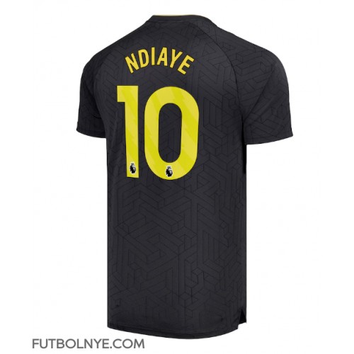 Camiseta Everton Iliman Ndiaye #10 Visitante Equipación 2024-25 manga corta